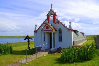 Scozia Isole Orcadi Cappella italiana