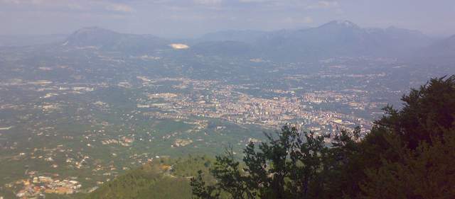 Montevergine panorama di Avellino